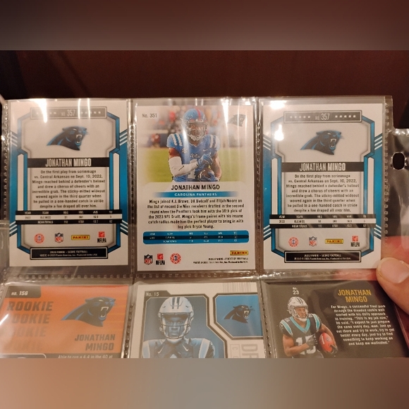 Jonathan Mingo Rookie Card Collection - Picture 12 of 16